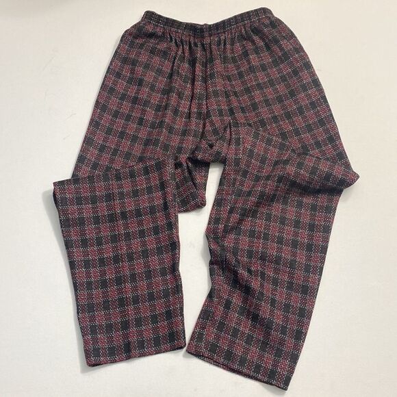 Vintage Plaid High Rise Crop Pants - Picture 1 of 6